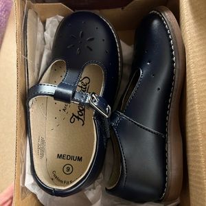 Footmates Sherry Shoe Navy